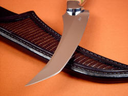 "Cybele" has an extremely sharp point, with nice curves at the cutting edges.
